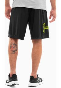 Spodenki sportowe męskie Under Armour Tech Graphic. Kolor: czarny. Długość: krótkie. Sezon: lato