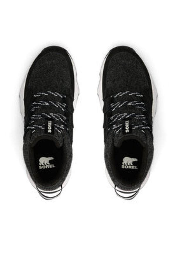 sorel - Sorel Sneakersy Kinetic™ Impact Caribou 2099121010 Czarny. Kolor: czarny. Materiał: zamsz, skóra