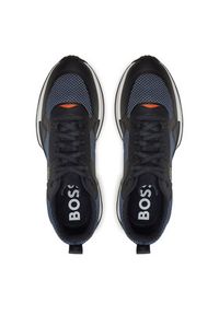 BOSS - Boss Sneakersy Jonah Runn meth 50513195 Granatowy. Kolor: niebieski. Materiał: materiał