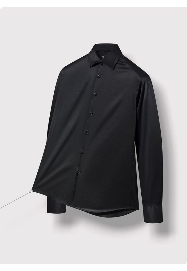 Pako Lorente - PAKO LORENTE – Koszula męska P000B-1X-002-C-S. Typ kołnierza: kołnierzyk klasyczny. Materiał: elastan, bawełna. Długość rękawa: długi rękaw. Długość: długie. Wzór: gładki. Styl: elegancki, klasyczny