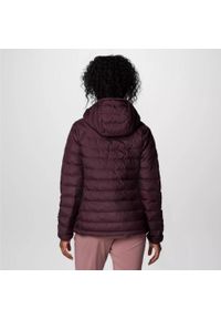 columbia - Kurtka COLUMBIA POWDER LITE II HOODED JACKET Bordeaux. Kolor: czerwony. Materiał: syntetyk #2