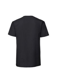 FRUIT OF THE LOOM - Męska Koszulka Iconic Premium Ringspun Cotton T-shirt. Kolor: czarny