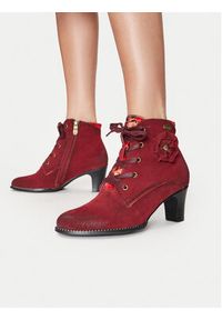 Laura Vita Trzewiki Elcodieo 01 Czerwony. Kolor: czerwony. Materiał: skóra #4