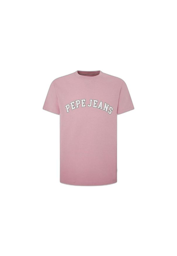 Koszulka Pepe Jeans Clement. Kolor: różowy