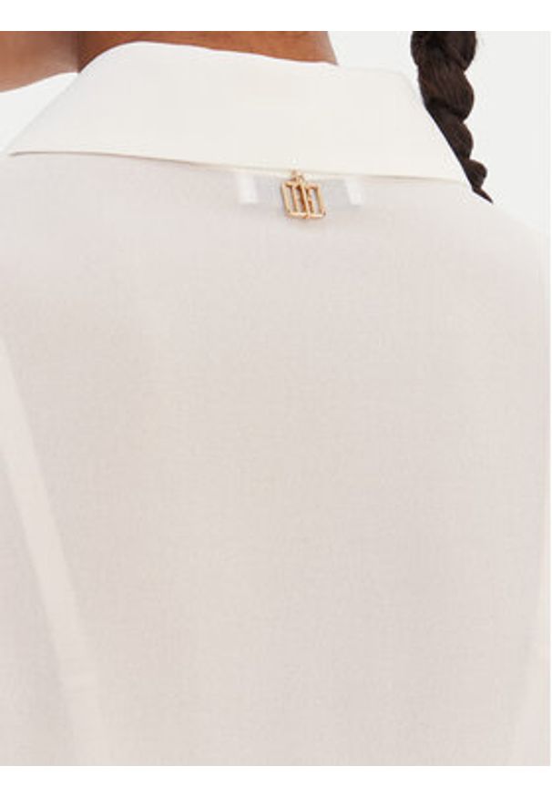 Fracomina Koszula FR26ST6026W41201 Biały Regular Fit. Kolor: biały. Materiał: syntetyk