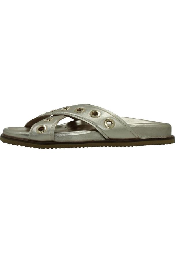 Gioseppo - Sandały GIOSEPPO 75095G Złoty. Kolor: żółty. Materiał: skóra. Sezon: lato