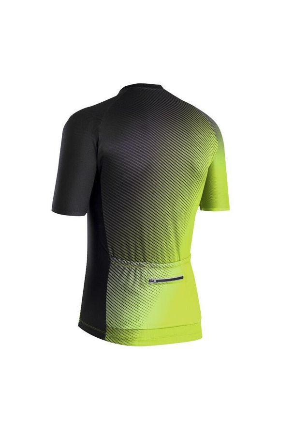 GIST - Koszulka z pełnym zamkiem błyskawicznym Gist Flow. Kolor: żółty. Sport: kolarstwo