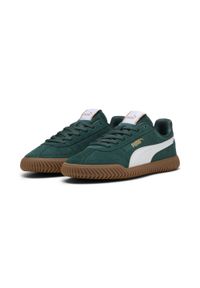 Puma - Sneakersy unisex PUMA Club Kayzer PUMA Green Terrain White. Kolor: zielony, biały, wielokolorowy. Sport: turystyka piesza