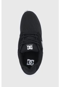 DC sneakersy kolor czarny. Zapięcie: sznurówki. Kolor: czarny. Materiał: materiał. Sport: turystyka piesza #5