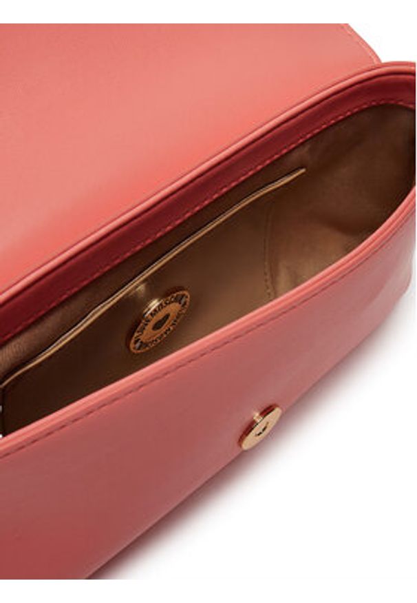 Love Moschino - LOVE MOSCHINO Torebka JC4058PP1MLO0464 Koralowy. Kolor: pomarańczowy. Materiał: skórzane