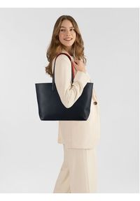 Lacoste Torebka Anna NF4823AA Granatowy. Kolor: niebieski. Materiał: skórzane #4