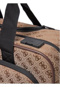 Guess Walizka kabinowa TMNAST P5143 Beżowy. Kolor: beżowy. Materiał: materiał #4