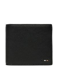 BOSS Duży Portfel Męski 50536479 Czarny. Kolor: czarny. Materiał: skóra