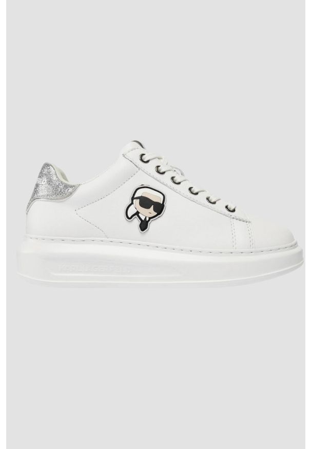 Karl Lagerfeld - KARL LAGERFELD Białe sneakersy Kapri Nft Lo Lace, Rozmiar 36. Kolor: biały