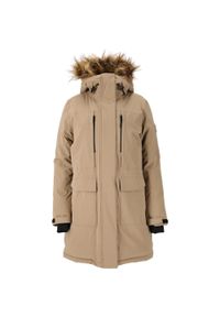 Parka zimowa damska Whistler Bluff W-PRO 10000. Kolor: brązowy. Sezon: zima #1