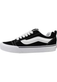 Tenisówki Vans Model Knu Skool Kolor Czarny. Kolor: czarny. Materiał: guma, zamsz. Sport: turystyka piesza