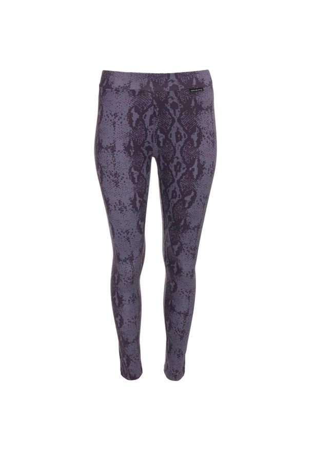 ALPINE PRO - Legginsy Damskie Alpine Pro Cawra L - Oddychające i Elastyczne. Kolor: zielony. Materiał: elastan, bawełna