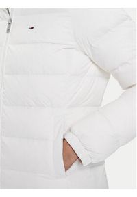 Tommy Jeans Płaszcz zimowy Essential DW0DW18864 Écru Slim Fit. Materiał: syntetyk. Sezon: zima #4