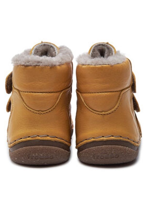 Froddo Trzewiki Paix Up Winter G2110143-7 M Żółty. Kolor: żółty. Materiał: skóra