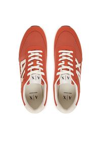 Armani Exchange Sneakersy XM001960 AF19388 MZ440 Pomarańczowy. Kolor: pomarańczowy. Materiał: zamsz, skóra #2