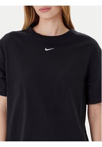 Nike Sukienka codzienna DV7882 Czarny Relaxed Fit. Okazja: na co dzień. Kolor: czarny. Materiał: bawełna. Typ sukienki: proste. Styl: casual #4