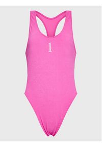 Calvin Klein Swimwear Strój kąpielowy KW0KW01909 Różowy. Kolor: różowy. Materiał: syntetyk #3