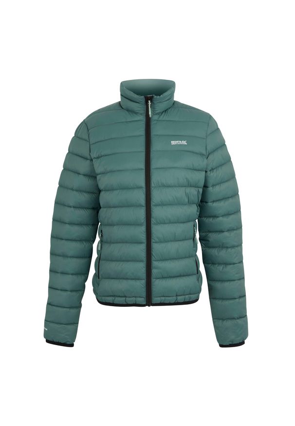 Regatta - Pikowana Kurtka Damska Marizion. Kolor: zielony. Sport: turystyka piesza