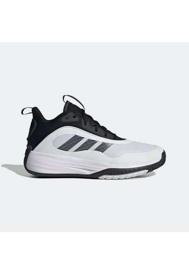Adidas - Buty do koszykówki ADIDAS Own The Game 3.0. Zapięcie: zamek. Materiał: mesh. Szerokość cholewki: normalna. Sport: koszykówka
