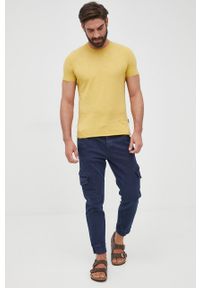 Desigual jeansy Emmanuel 22SMDD01 męskie. Kolor: niebieski #4