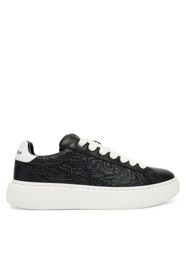 Karl Lagerfeld - Sneakersy KARL LAGERFELD. Kolor: czarny
