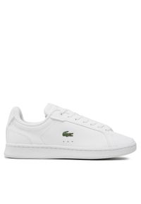 Lacoste Sneakersy Carnaby Pro Bl 23 1 Sfa 745SFA008321G Biały. Kolor: biały. Materiał: skóra
