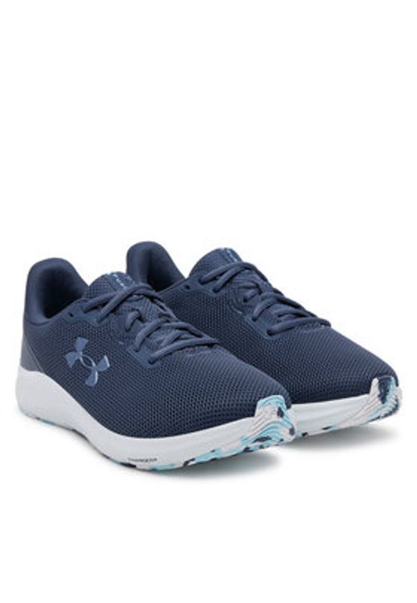 Under Armour Buty do biegania Ua W Charged Pursuit 4 3028261 Granatowy. Kolor: niebieski. Materiał: materiał