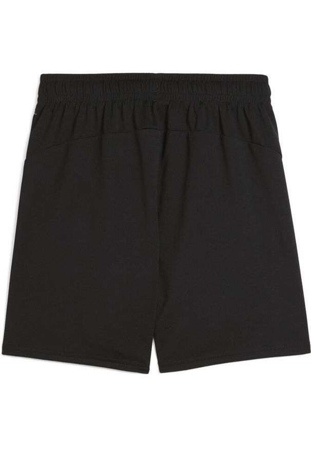 Puma - Młodzieżowe szorty treningowe Olympique Marsylia PUMA Black Copper Metallic. Kolor: wielokolorowy, czarny, szary. Sport: piłka nożna