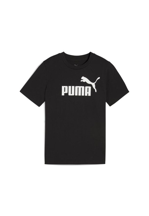 Koszulka Puma Ess No. 1 Logo Tee B, Dzieci. Kolor: czarny. Materiał: bawełna, materiał