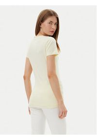 Guess T-Shirt W5GI17 J1314 Żółty Slim Fit. Kolor: żółty. Materiał: bawełna #4