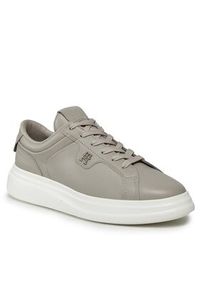 TOMMY HILFIGER - Tommy Hilfiger Sneakersy Pointy Court Sneaker FW0FW07460 Beżowy. Kolor: beżowy #2