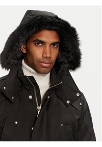 Moose Knuckles Kurtka puchowa M32MP261SX Czarny Regular Fit. Kolor: czarny. Materiał: bawełna #2