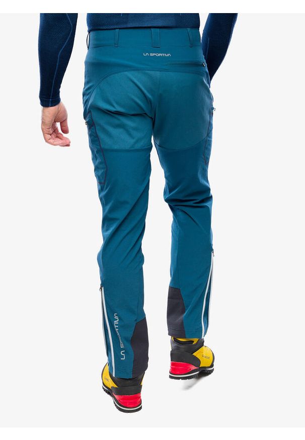 LA SPORTIVA - Spodnie softshell męskie La Sportiva Chengalo Pant. Kolor: zielony. Materiał: softshell