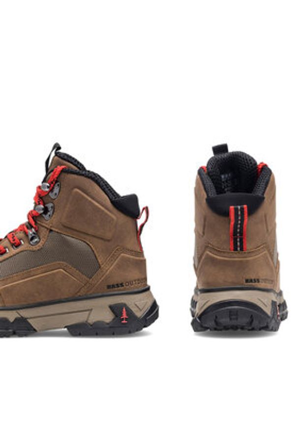 BASS OUTDOOR Trapery BA12H820 Brązowy. Kolor: brązowy. Materiał: materiał