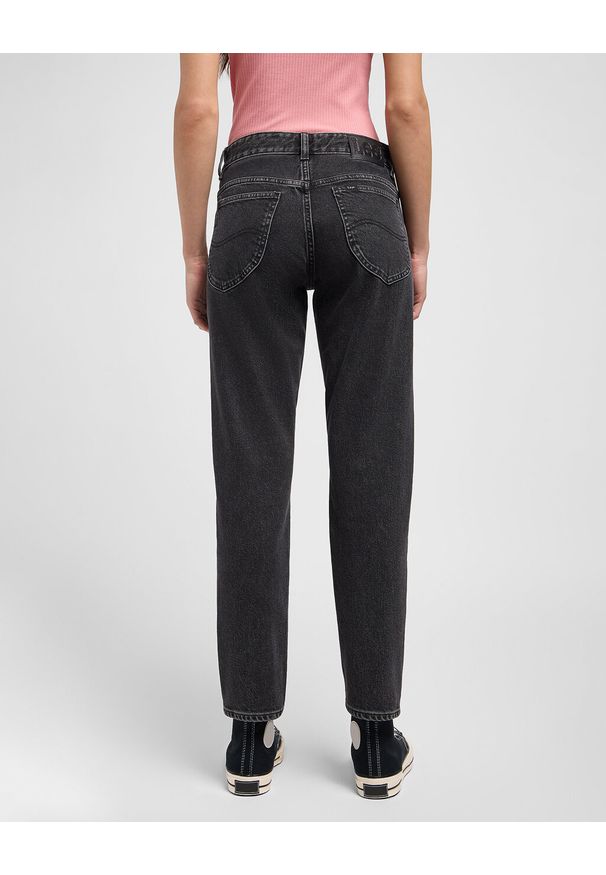 Lee - LEE RIDER DAMSKIE SPODNIE JEANSOWE JEANSY DŻINSY DARK PULSE 112349000 L34X016002