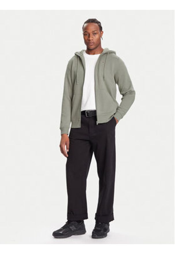 Tommy Jeans Bluza DM0DM20743 Zielony Regular Fit. Kolor: zielony. Materiał: bawełna