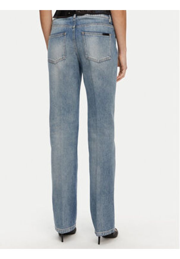 DOLCE & GABBANA - Dolce&Gabbana Jeansy FTC7AD G8LW2 Niebieski Regular Fit. Kolor: niebieski