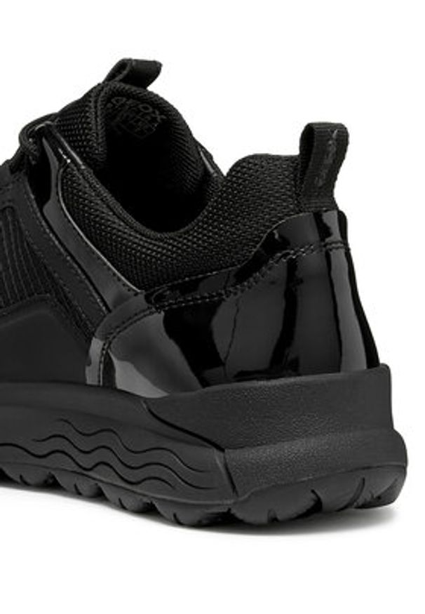 Geox Sneakersy D Spherica 4X4 B Abx D5626C 0119J C9999 Czarny. Kolor: czarny. Materiał: materiał