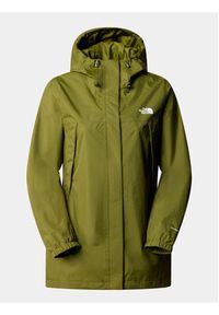 The North Face Kurtka przeciwdeszczowa Antora NF0A7QEW Zielony Regular Fit. Kolor: zielony. Materiał: syntetyk