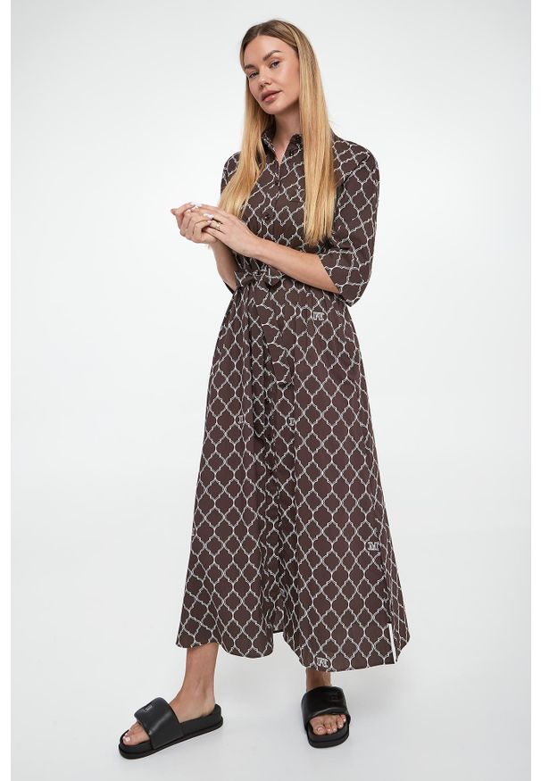 Max Mara Beachwear - Sukienka midi Daniel MAX MARA BEACHWEAR. Długość: midi