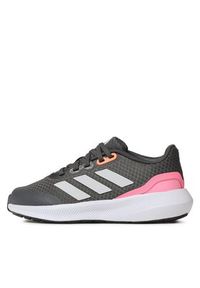 Adidas - adidas Buty RunFalcon 3 Sport Running Lace Shoes HP5836 Szary. Kolor: szary. Materiał: mesh, materiał. Sport: bieganie