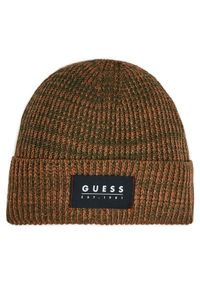 Czapka Guess. Kolor: zielony
