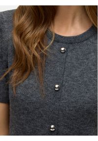 Vero Moda Sukienka dzianinowa Johanna 10333908 Szary Standard Fit. Kolor: szary. Materiał: syntetyk #6