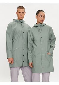 Rains Kurtka przeciwdeszczowa Unisex 12020 Zielony Regular Fit. Kolor: zielony. Materiał: syntetyk #1