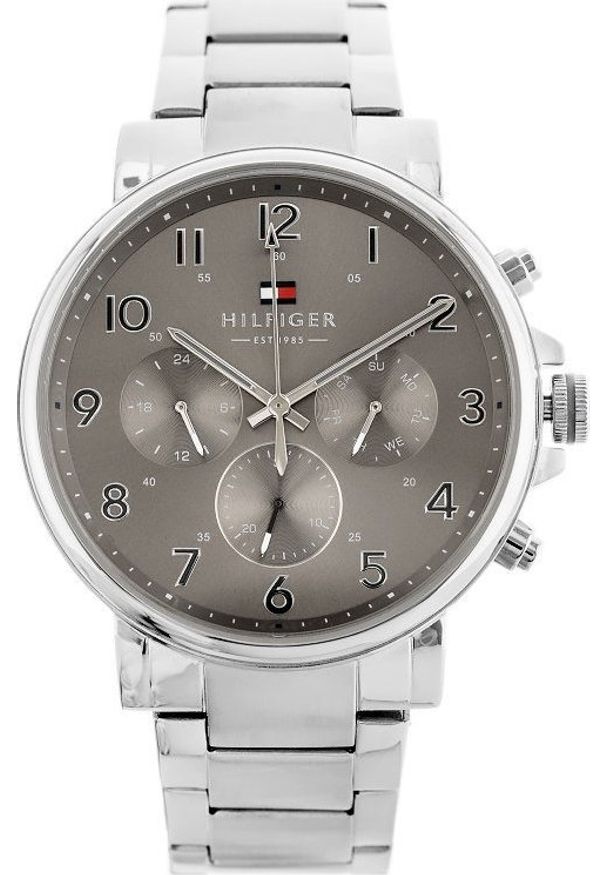 TOMMY HILFIGER - Zegarek Tommy Hilfiger Zegarek Męski Tommy Hilfiger 1710382 TYTANOWA Tarcza